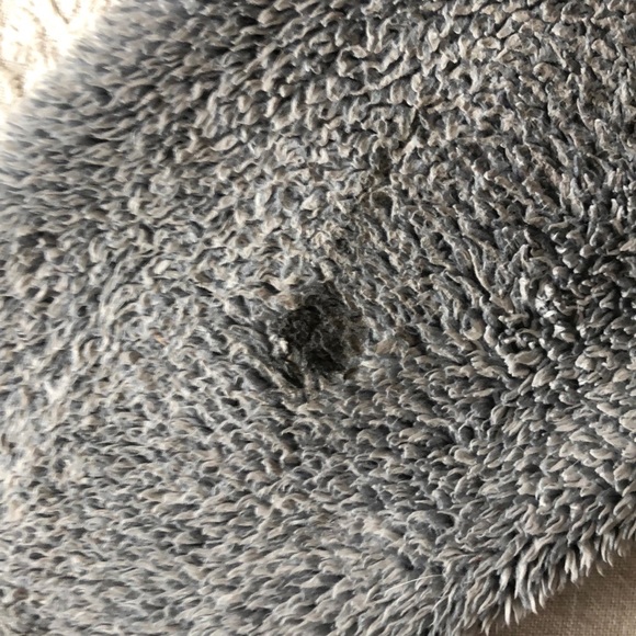 Gray North Face Fleece Zip-Up - Picture 5 of 6